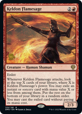 Image for Keldon Flamesage (135) [Prerelease Cards]