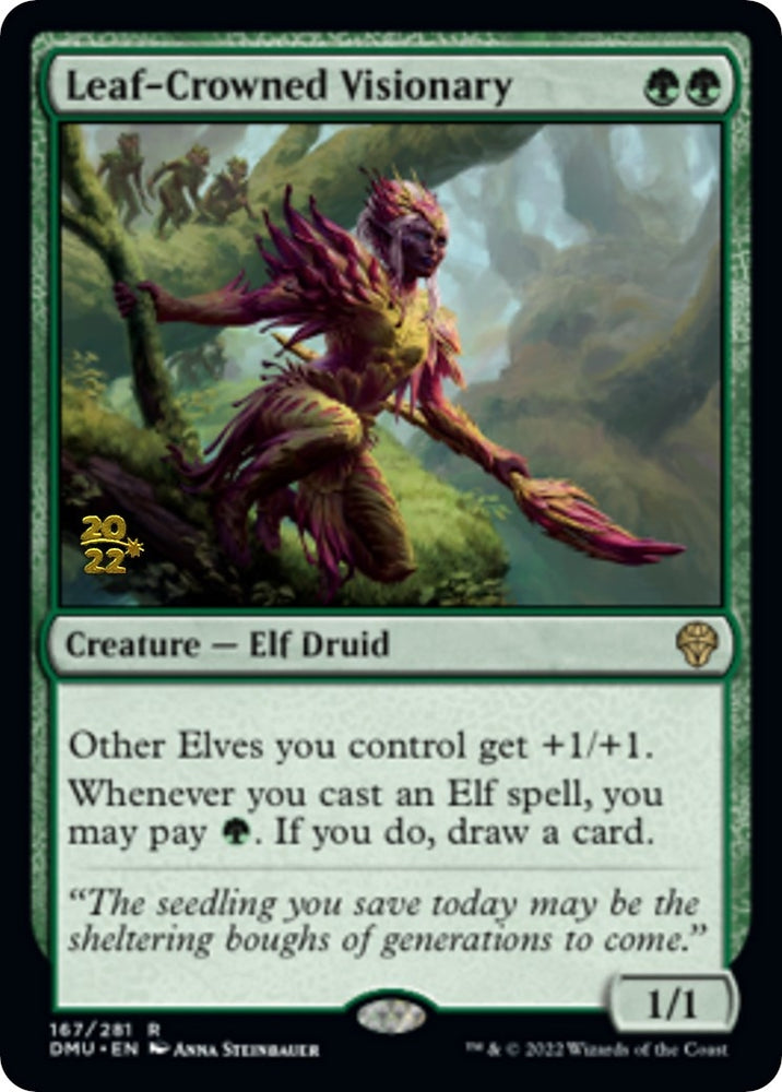 Image for Leaf-Crowned Visionary (167) [Prerelease Cards]