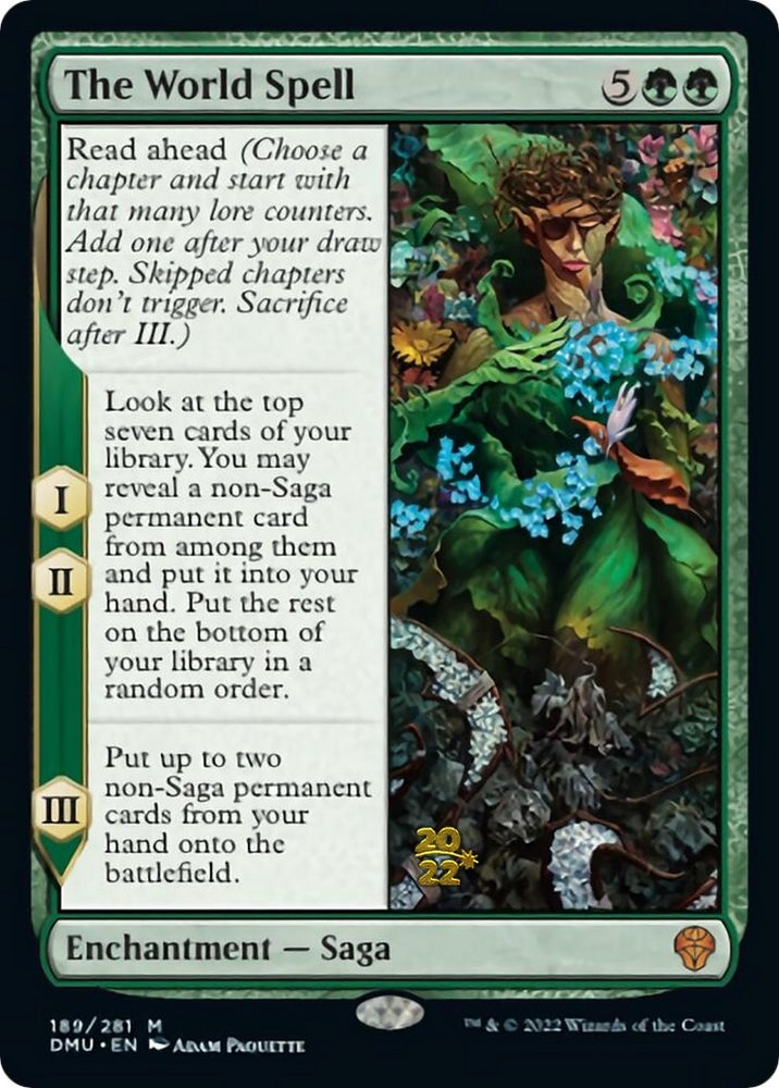 Image for The World Spell (189) [Prerelease Cards]