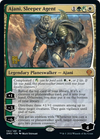 Image for Ajani, Sleeper Agent (192) [Prerelease Cards]