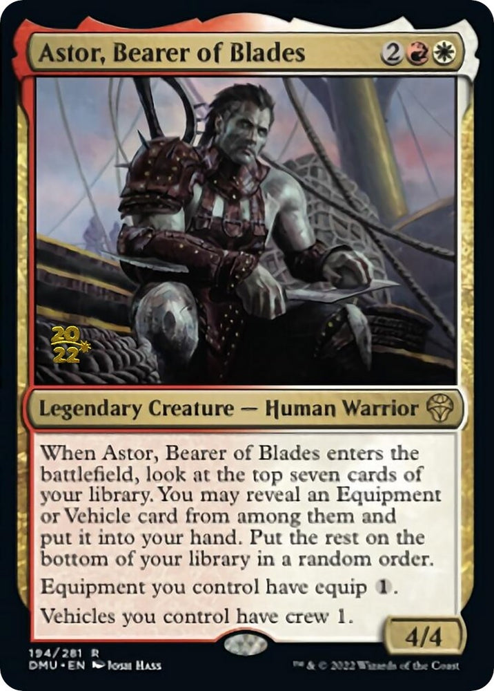 Image for Astor, Bearer of Blades (194) [Prerelease Cards]
