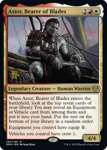 Image for Astor, Bearer of Blades (194) [Prerelease Cards]