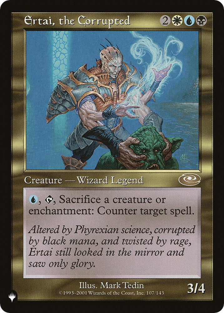 Image for Ertai, the Corrupted (107) [The List Reprints]