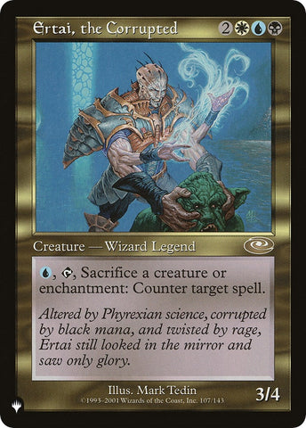 Image for Ertai, the Corrupted (107) [The List Reprints]