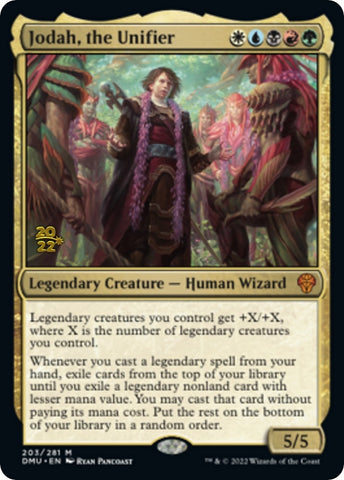 Image for Jodah, the Unifier (203) [Prerelease Cards]