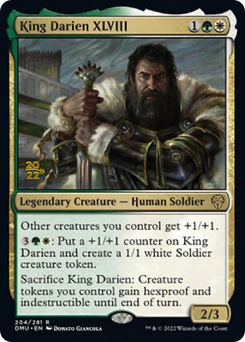 Image for King Darien XLVIII (204) [Prerelease Cards]