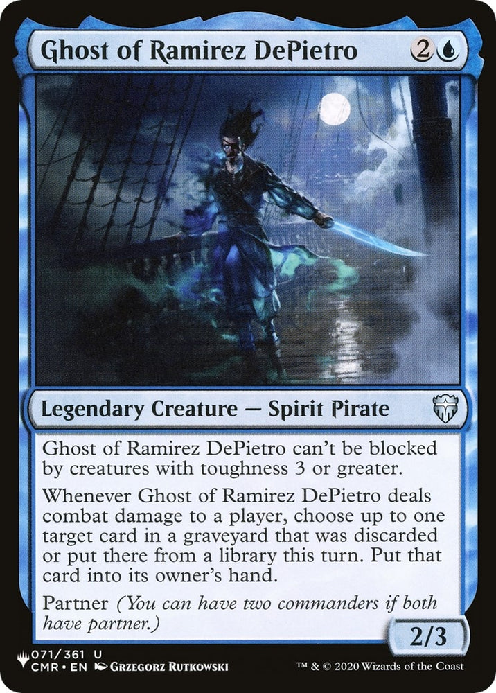 Image for Ghost of Ramirez DePietro (71) [The List Reprints]