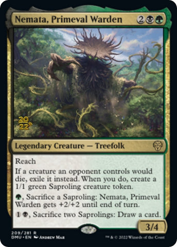 Image for Nemata, Primeval Warden (209) [Prerelease Cards]