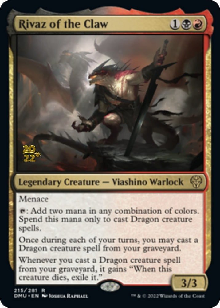 Image for Rivaz of the Claw (215) [Prerelease Cards]
