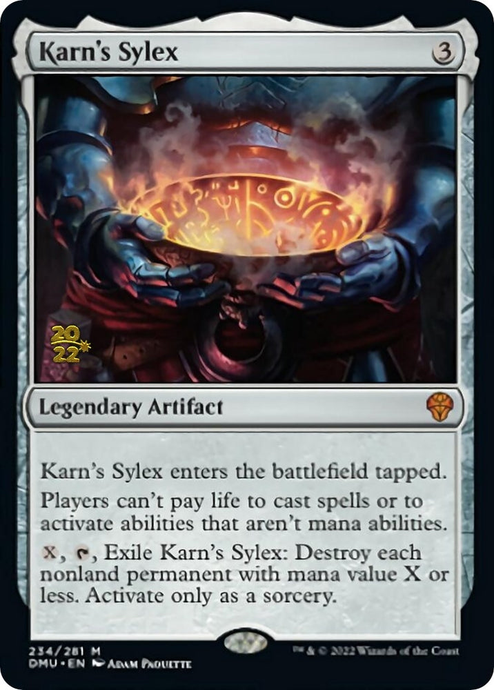 Image for Karn's Sylex (234) [Prerelease Cards]