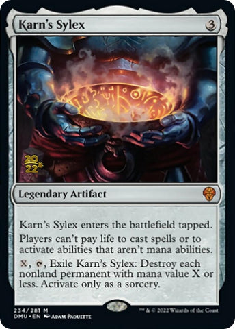 Image for Karn's Sylex (234) [Prerelease Cards]