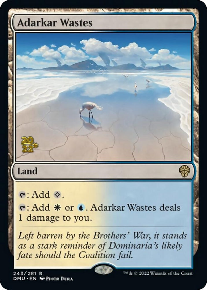 Image for Adarkar Wastes (243) [Prerelease Cards]