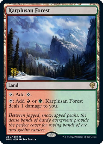 Image for Karplusan Forest (250) [Prerelease Cards]
