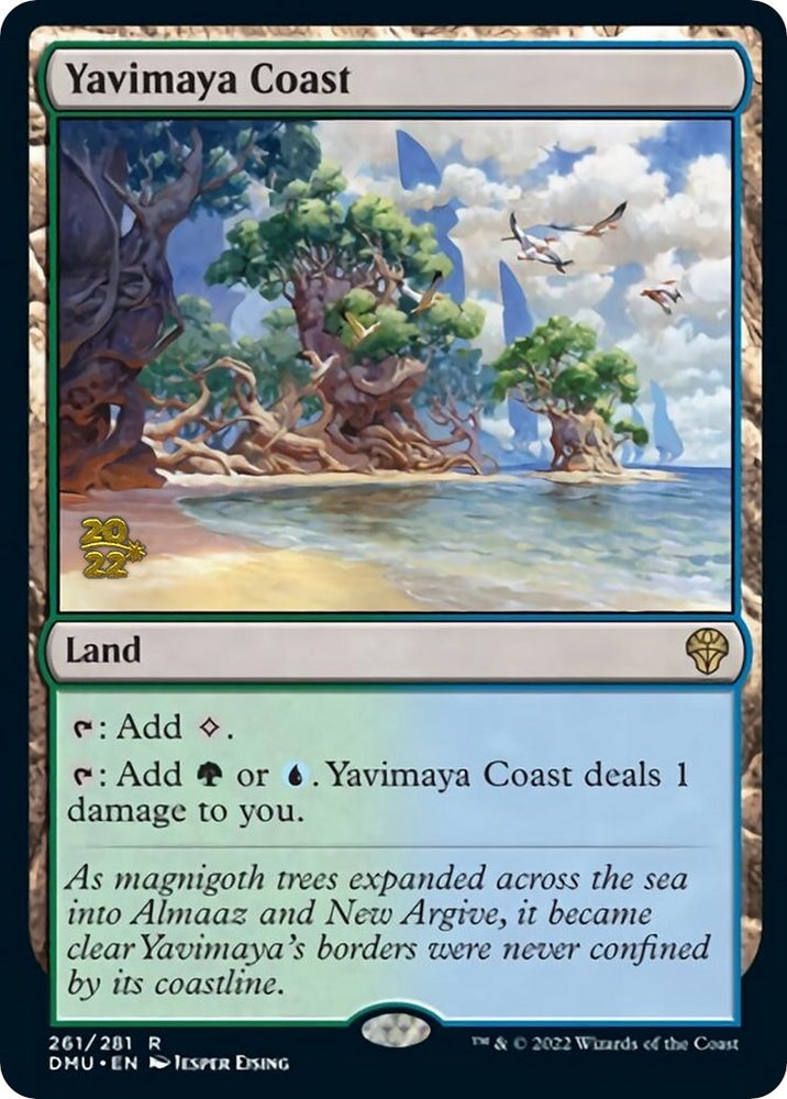 Image for Yavimaya Coast (261) [Prerelease Cards]