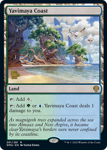 Image for Yavimaya Coast (261) - Magic: The Gathering