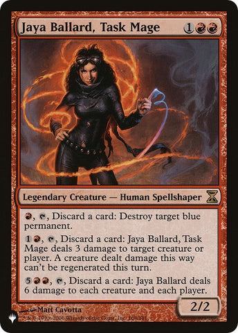 Image for Jaya Ballard, Task Mage (166) [The List Reprints]