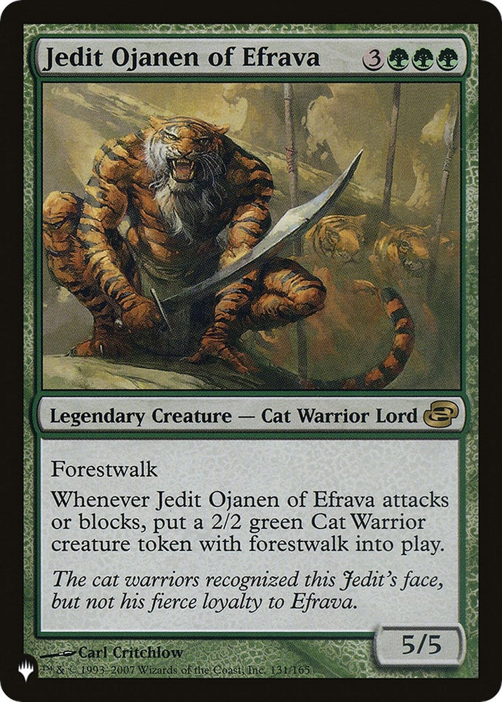 Image for Jedit Ojanen of Efrava (131) [The List Reprints]