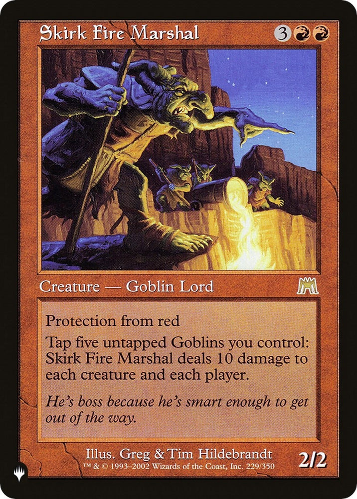Image for Skirk Fire Marshal (229) [The List Reprints]