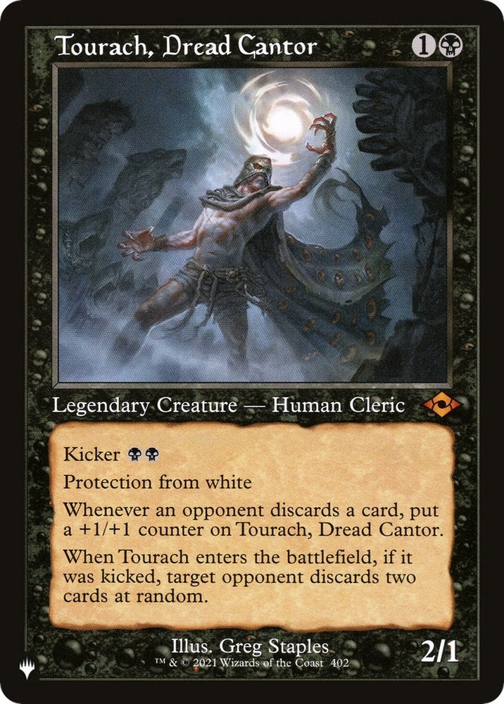 Image for Tourach, Dread Cantor (Retro Frame) (402) [The List Reprints]
