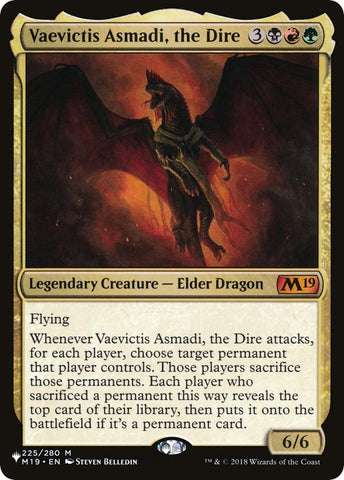 Image for Vaevictis Asmadi, the Dire (225) [The List Reprints]
