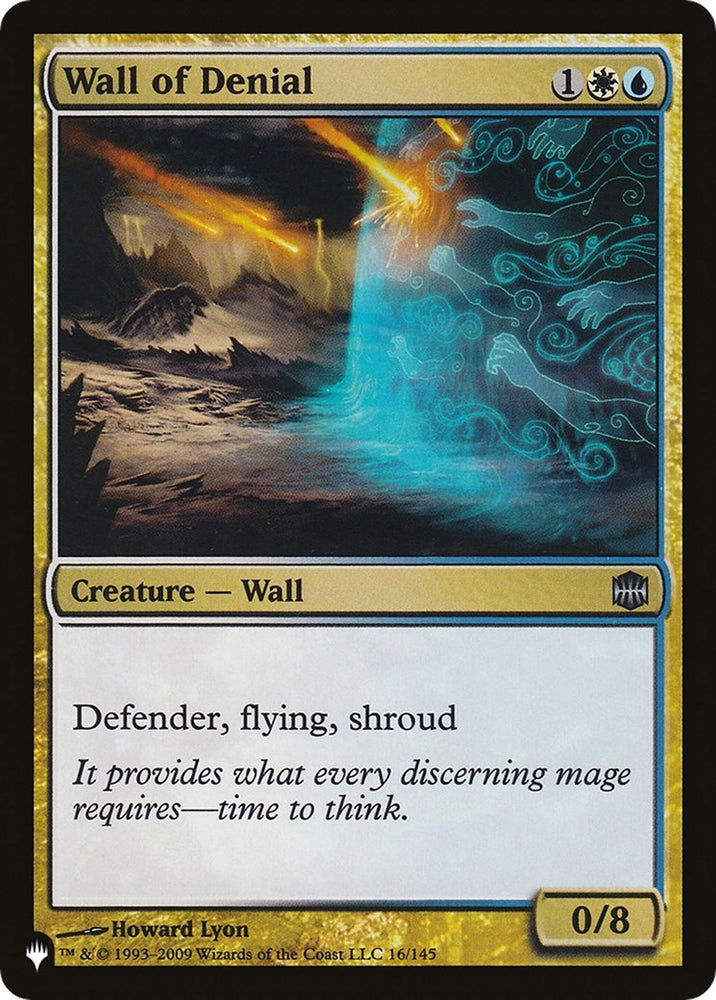 Image for Wall of Denial (16) [The List Reprints]