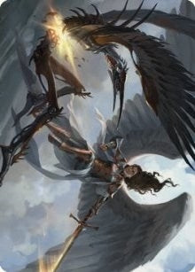 Image for Destroy Evil Art Card (7) [Art Series: Dominaria United]