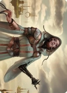 Image for Phyrexian Missionary Art Card (11) [Art Series: Dominaria United]