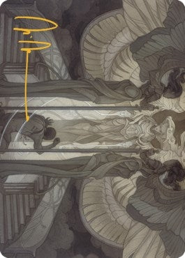Image for Prayer of Binding Art Card (Gold-Stamped Signature) (12) [Art Series: Dominaria United]
