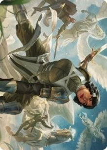 Image for Resolute Reinforcements Art Card (13) [Art Series: Dominaria United]