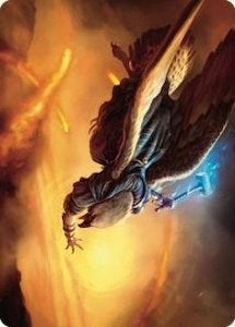 Image for Battlewing Mystic Art Card (14) [Art Series: Dominaria United]