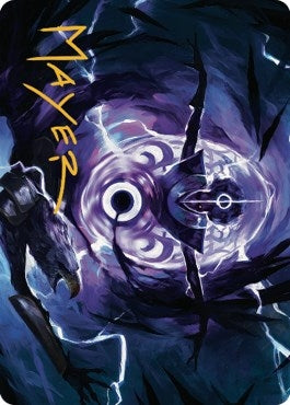 Image for Rona's Vortex Art Card (Gold-Stamped Signature) (16) [Art Series: Dominaria United]