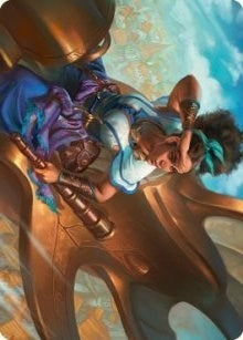 Image for Talas Lookout Art Card (17) [Art Series: Dominaria United]
