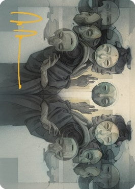 Image for Vesuvan Duplimancy Art Card (Gold-Stamped Signature) (19) [Art Series: Dominaria United]
