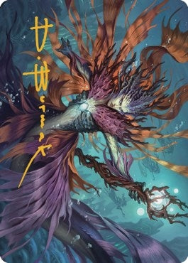 Image for Vodalian Hexcatcher Art Card (Gold-Stamped Signature) (20) [Art Series: Dominaria United]