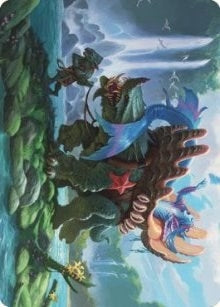 Image for Vodalian Mindsinger Art Card (21) [Art Series: Dominaria United]