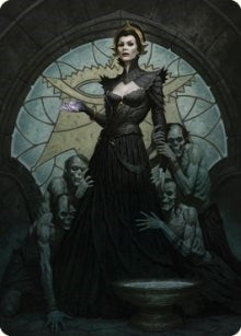 Image for Liliana of the Veil Art Card (24) [Art Series: Dominaria United]
