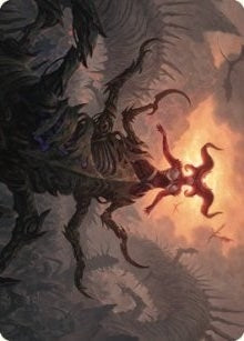 Image for Sheoldred, the Apocalypse Art Card (26) [Art Series: Dominaria United]