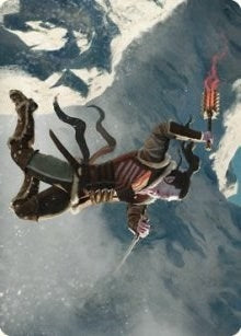 Balduvian Berserker Art Card (28) [Art Series: Dominaria United]