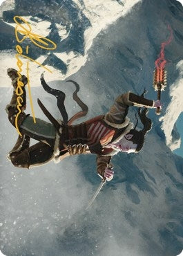Image for Balduvian Berserker Art Card (Gold-Stamped Signature) (28) [Art Series: Dominaria United]