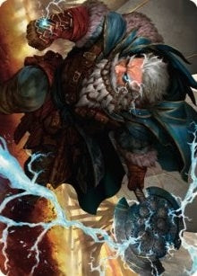 Image for Electrostatic Infantry Art Card (30) [Art Series: Dominaria United]