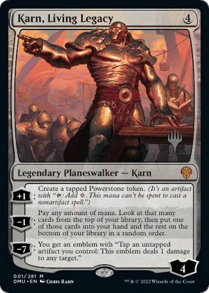 Image for Karn, Living Legacy (1) [Promo Pack: Dominaria United]