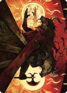 Image for Hurloon Battle Hymn Art Card (33) [Art Series: Dominaria United]