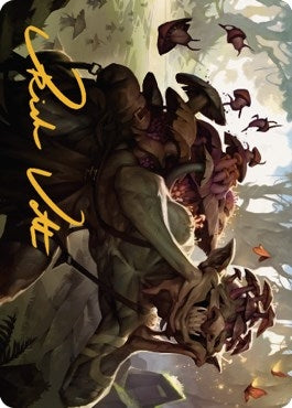 Image for Sprouting Goblin Art Card (Gold-Stamped Signature) (38) [Art Series: Dominaria United]