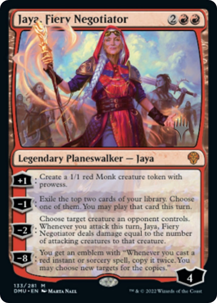 Image for Jaya, Fiery Negotiator (133) [Promo Pack: Dominaria United]