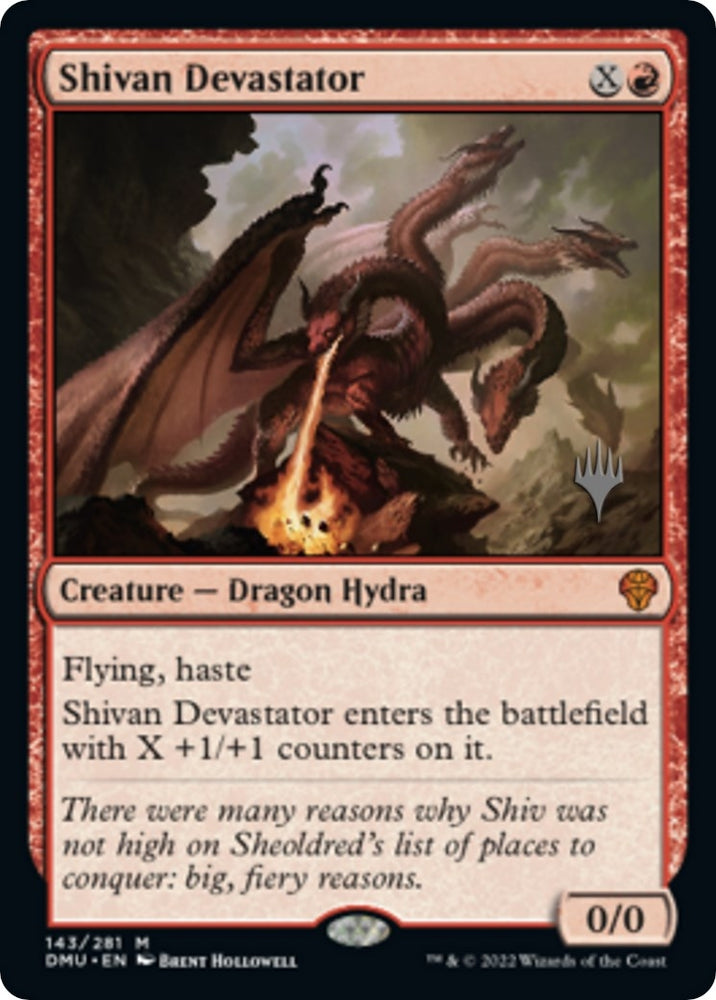 Image for Shivan Devastator (143) [Promo Pack: Dominaria United]