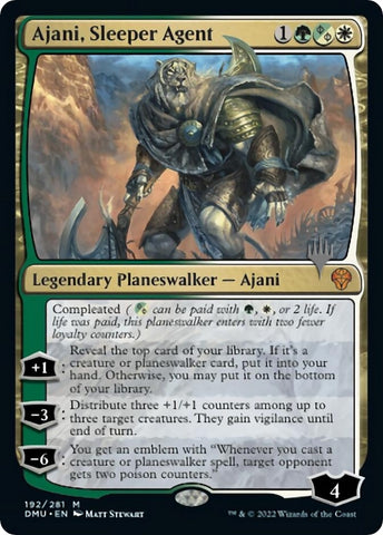 Image for Ajani, Sleeper Agent (192) [Promo Pack: Dominaria United]