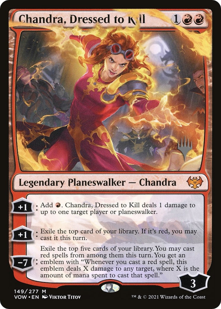 Image for Chandra, Dressed to Kill (149) [Promo Pack: Dominaria United]
