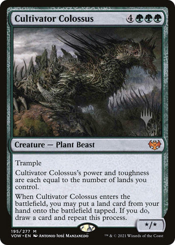 Image for Cultivator Colossus (195) [Promo Pack: Dominaria United]
