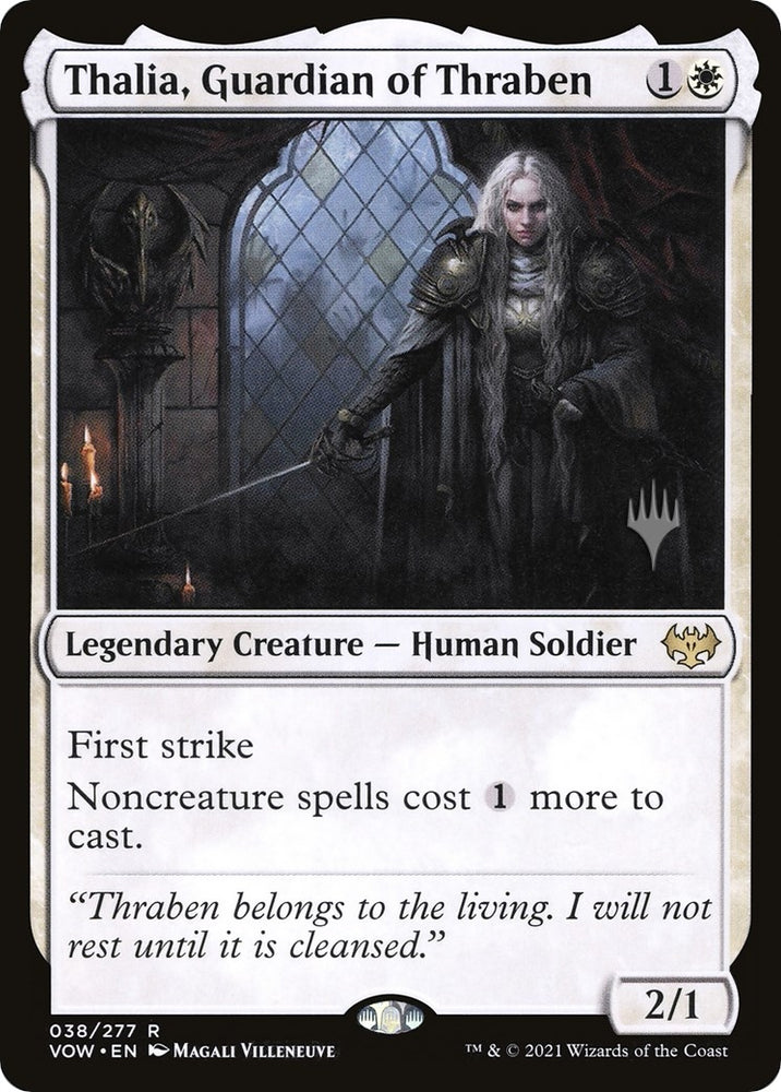 Image for Thalia, Guardian of Thraben (38) [Promo Pack: Dominaria United]