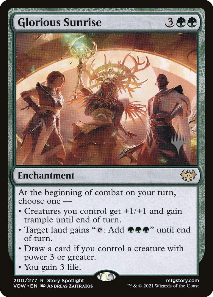 Image for Glorious Sunrise (200) [Promo Pack: Dominaria United]